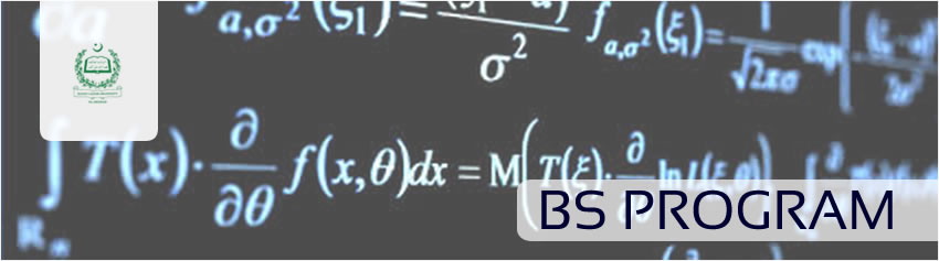 BS Program - Department of Mathematics